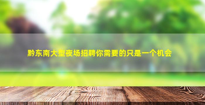 阜阳KTV招聘